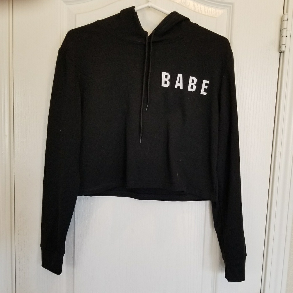 Cropped hoddie
